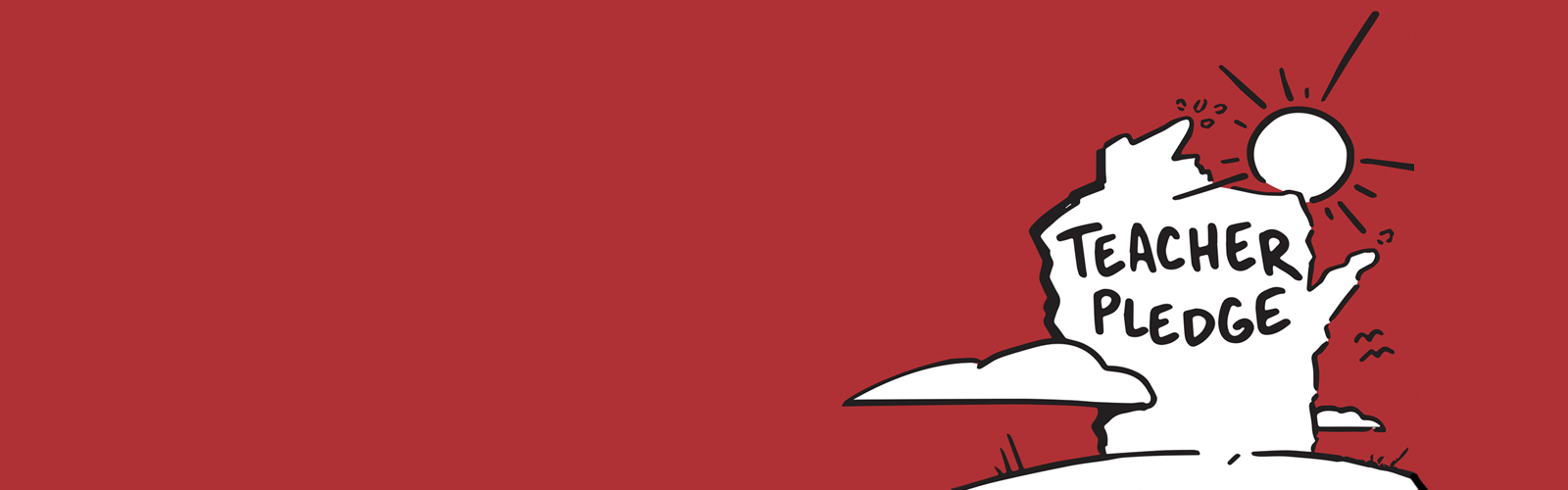 Teacher Pledge hero image